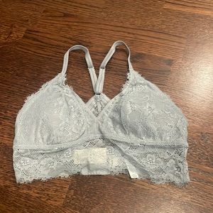 Aerie Plunge Lace Bralette with Pads- never worn